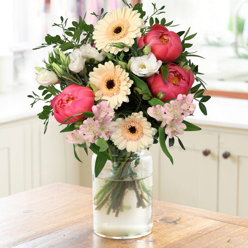 Peony Blush | Beautiful Flowers from £18.99 | Next Day Flower Delivery UK - Blossoming Gifts