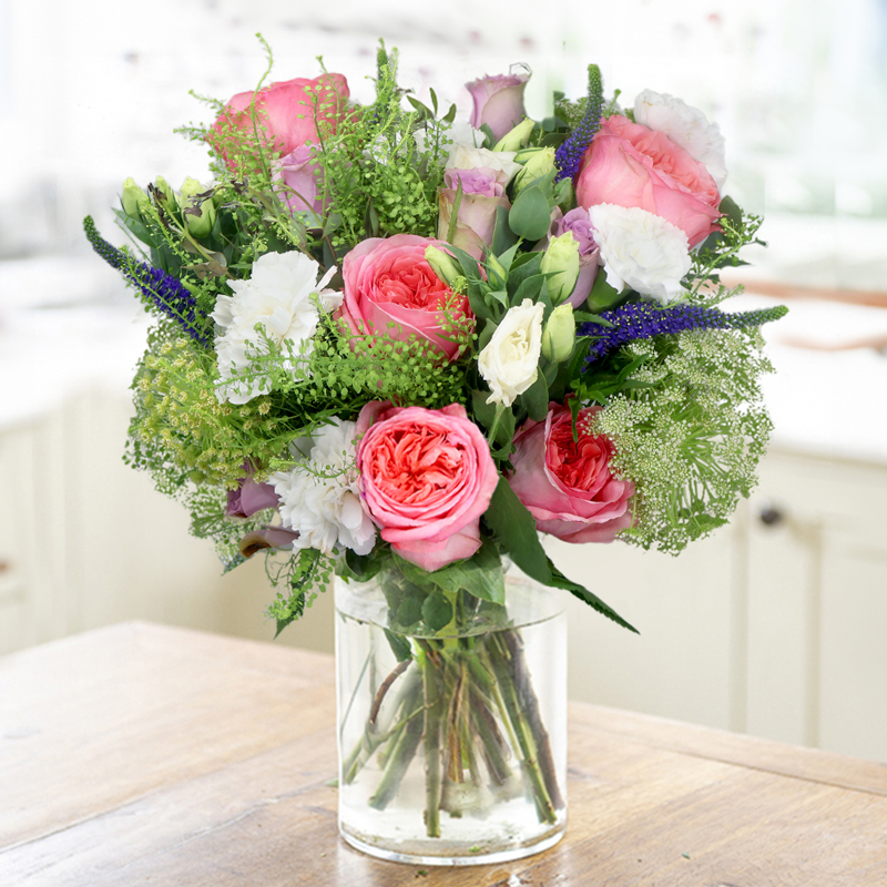 Lilac & Peony Rose | Vibrant Summer Flowers | Next Day Flower Delivery UK - Blossoming Gifts
