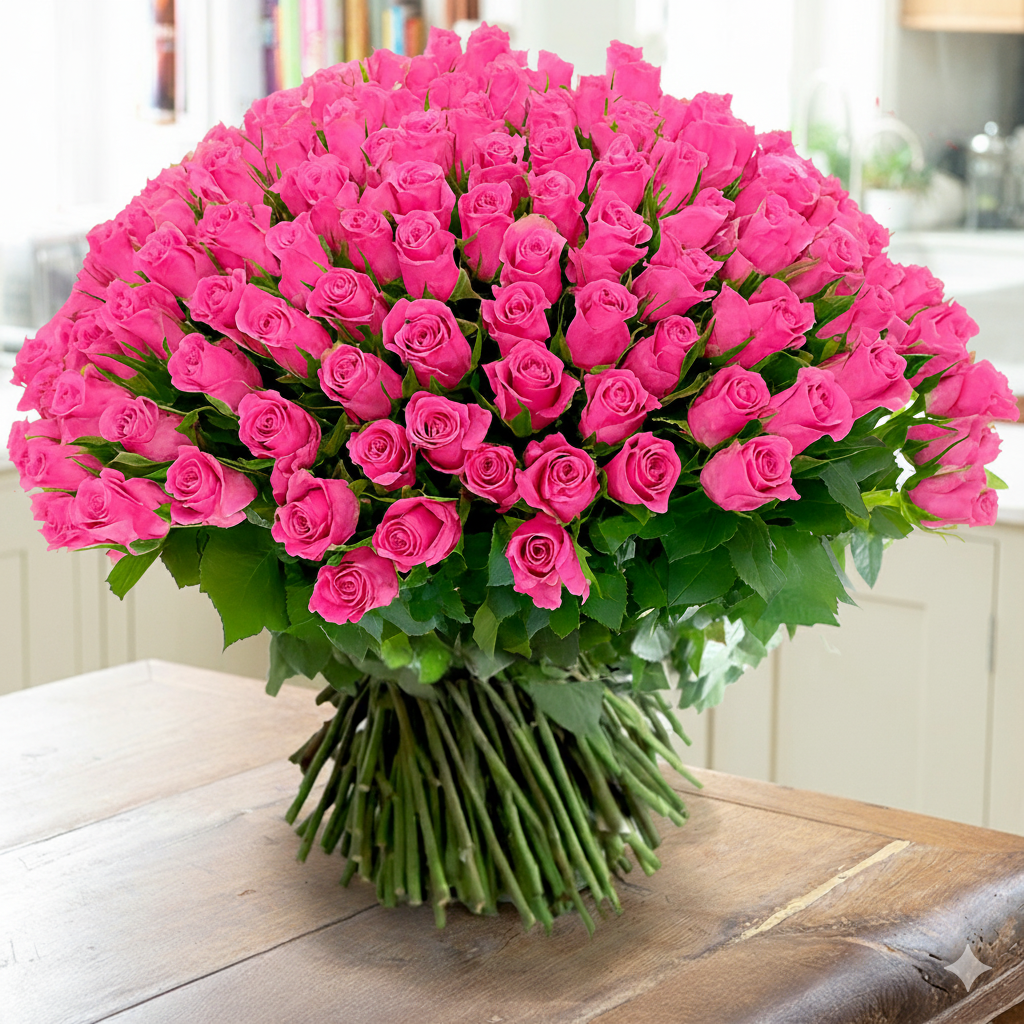 200 Pink Roses image