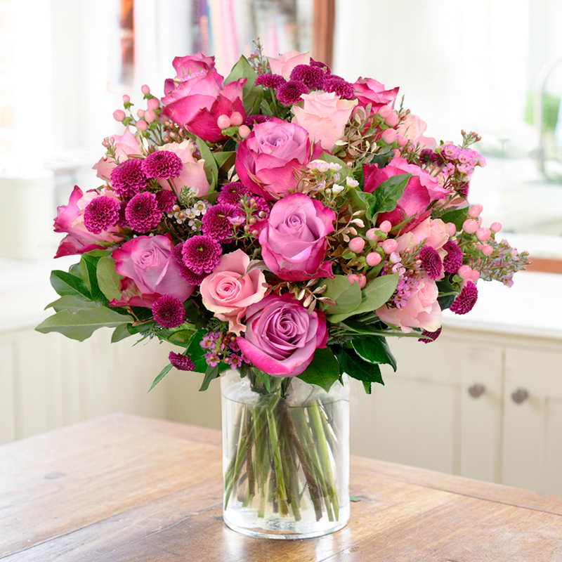 Pretty in Pink Bouquet | Luxury Flowers by Appleyard | Next Day Flower Delivery UK | Appleyard London