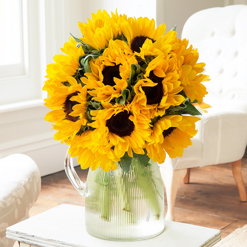 Summer Sunflowers | Summer Flowers | Yellow Flowers | Sunflowers Bouquet | Next Day Flower Delivery UK - Blossoming Gifts