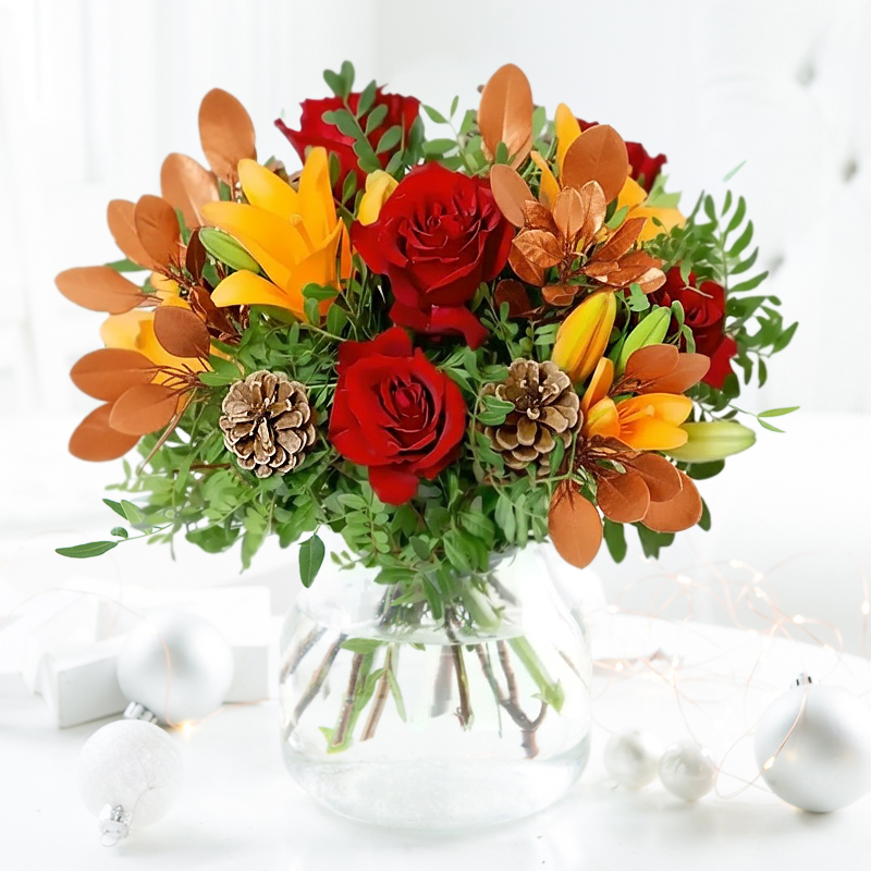 Christmas Lily & Rose image