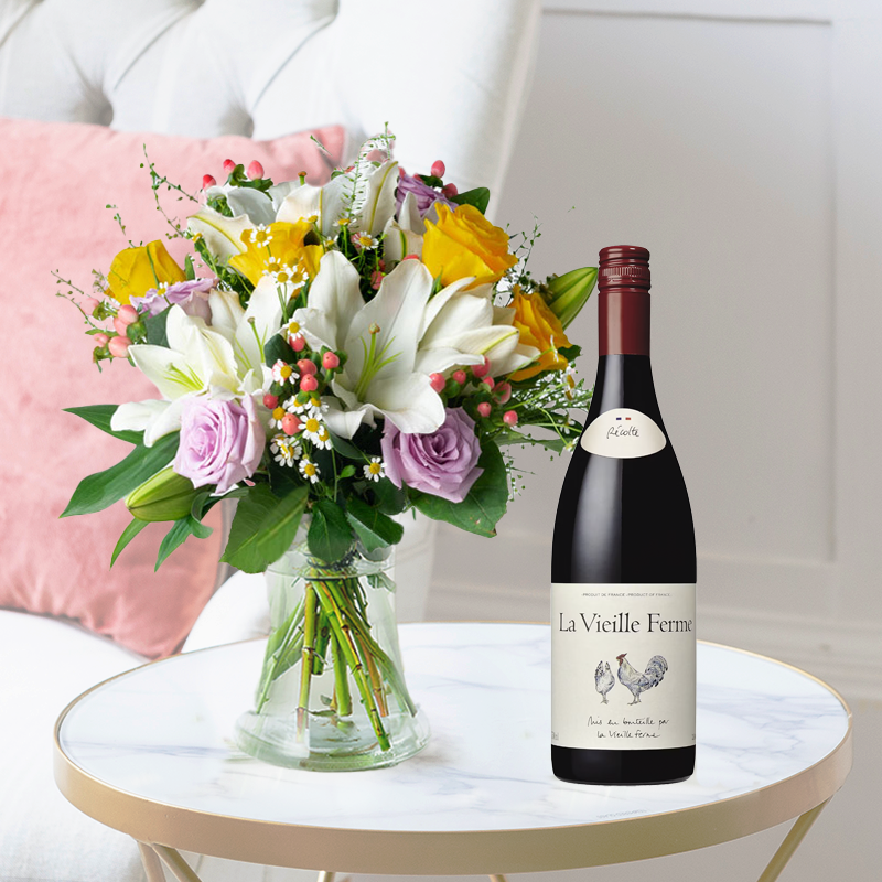 Cipriani & La Vielle Ferme Red (75cl) | Next Day Flowers & Gifts Delivery Blossoming Gifts