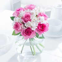 Rose & Paperwhites Rose & Paperwhites