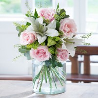 Blush Pink Rose & Lily Blush Pink Rose & Lily