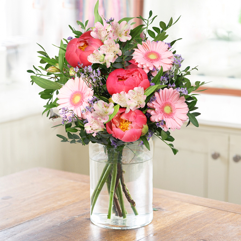 Coral Peony Fields | Beautiful Flowers from £18.99 | Next Day Flower Delivery UK - Blossoming Gifts