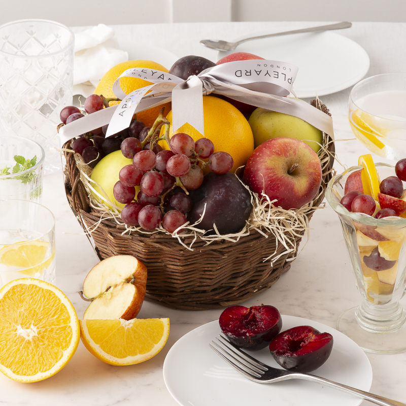 Fruit Basket Hamper | Fresh Fruit Basket Hamper | Next Day Delivery | Appleyard London