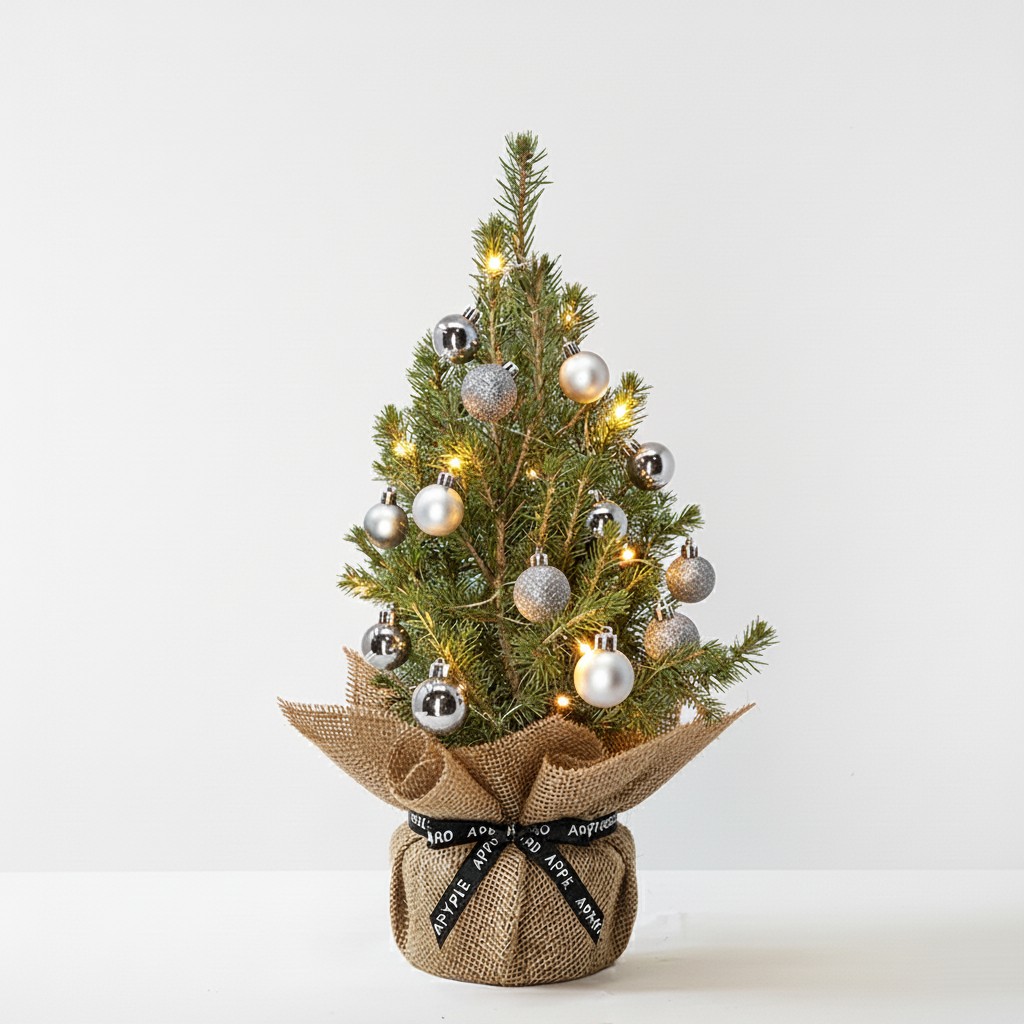 Silver Medium christmas tree image