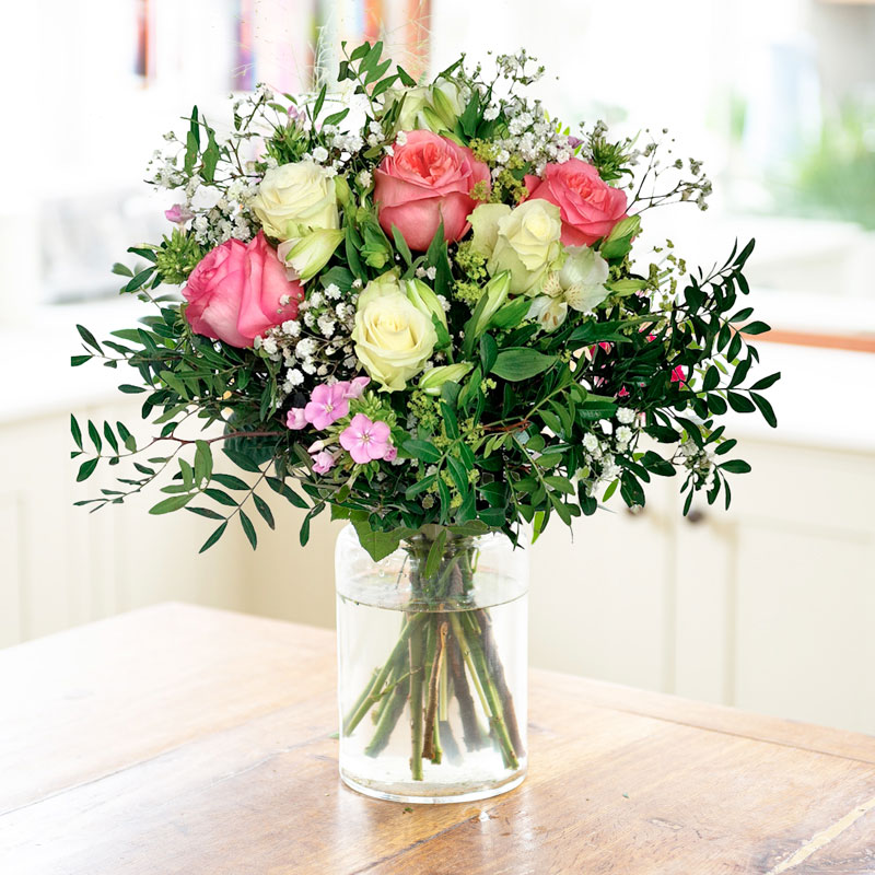 Peony Rose Bliss | Vibrant Summer Flowers | Next Day Flower Delivery UK - Blossoming Gifts